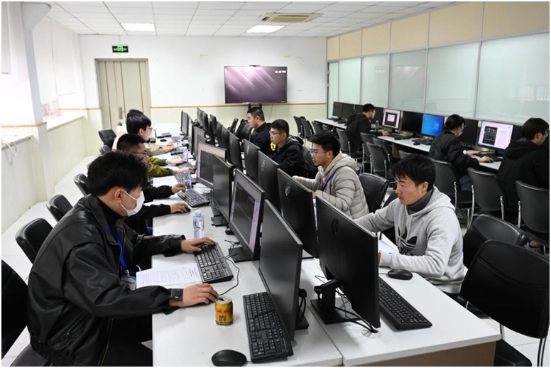 數字賦能，智建未來——市住房城鄉建設管理委觀摩建筑信息模型技術員項目決賽現場